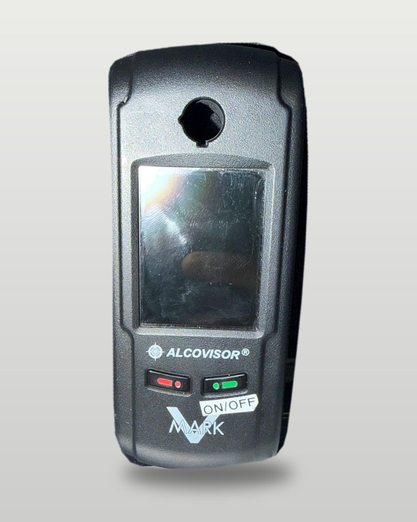 Our Alcovisor Mark V breathalyzer